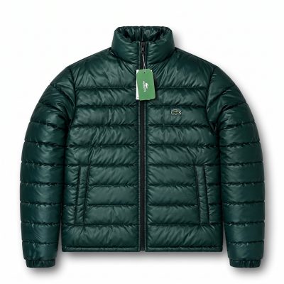Lacoste Puffer Jacket Green