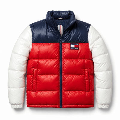 Tommy Colorblock Puffer Jacket