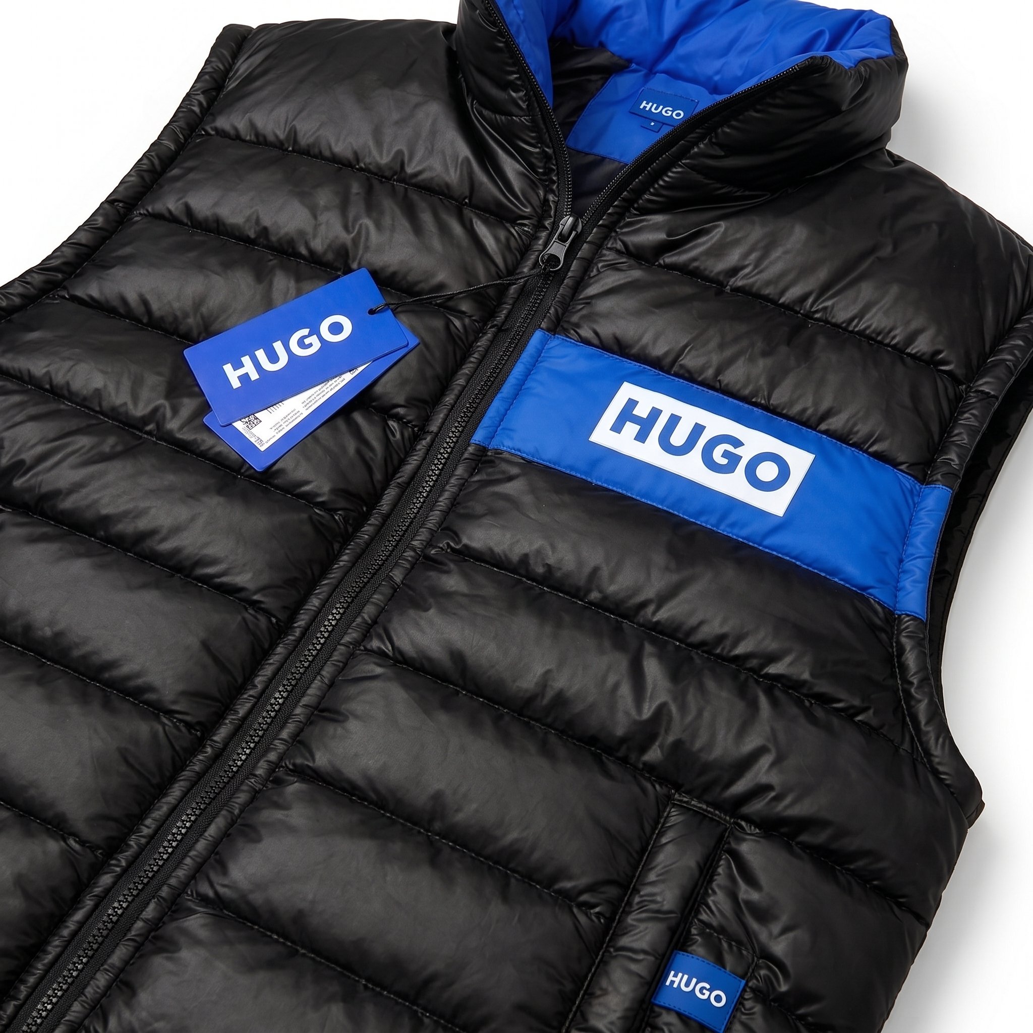 Hugo Sleeveless Puffer Jacket - Image 3